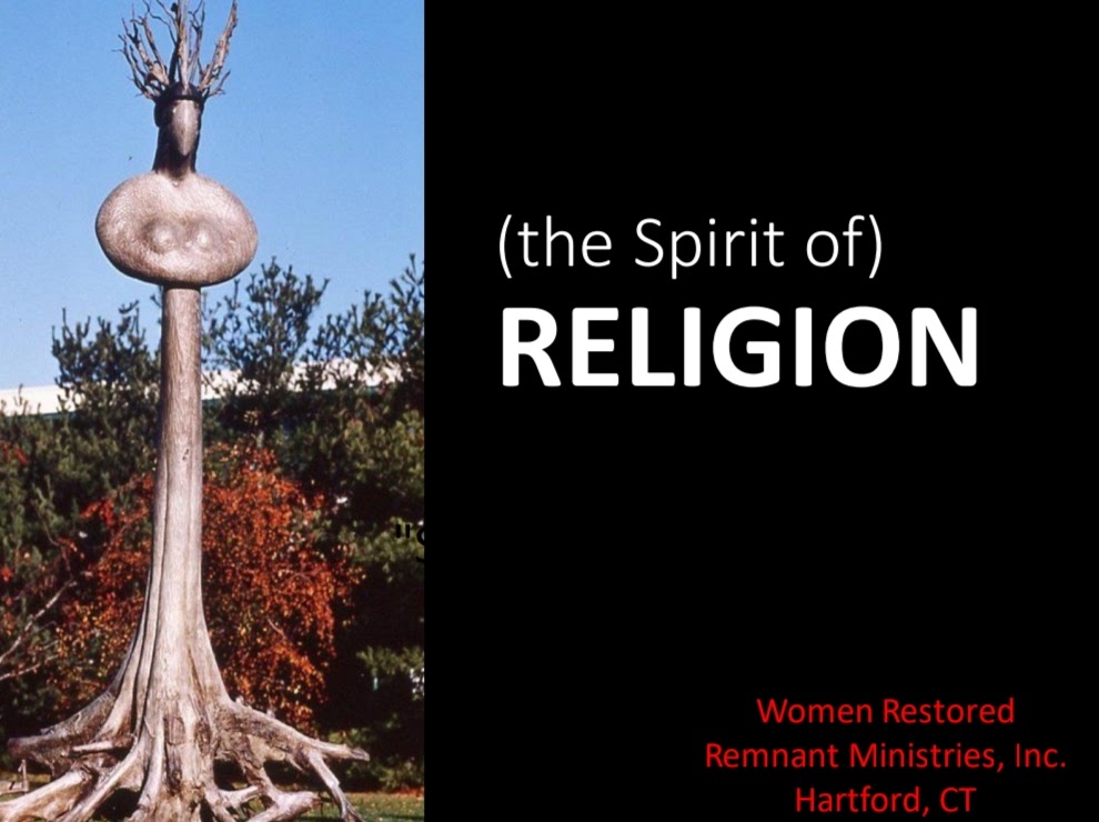 The Spirit of Religion, Ishshah Chadash Remnant Ministries (Hartford, CT)