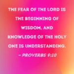 But yet they said, “I know the Lord…” End Time Deception and the Fear of the Lord