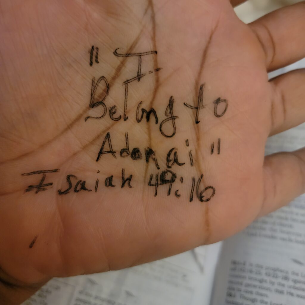 Taken 7/25/26...
The number '20' --'Caph' and the "Open Hand" 7